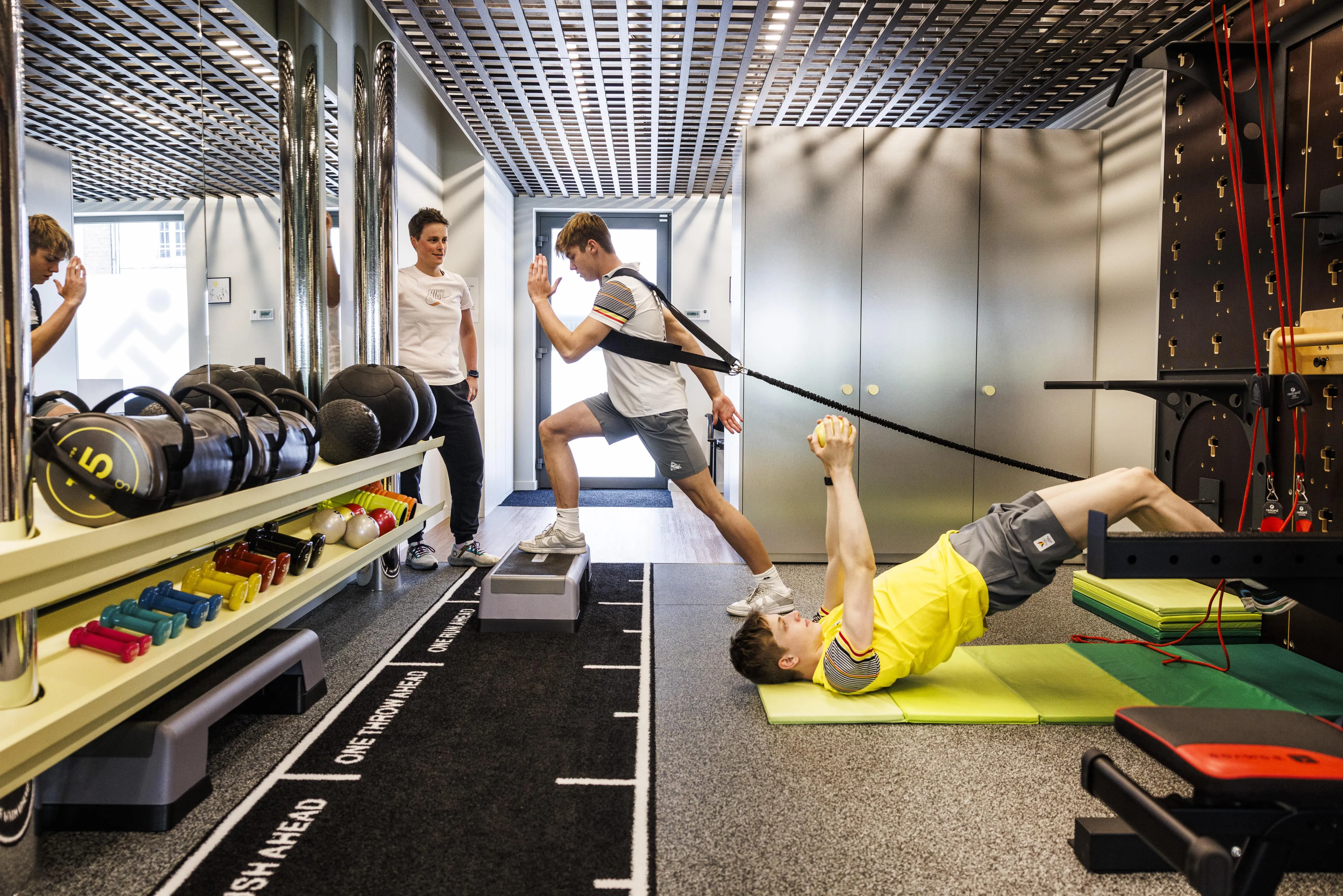 Sportkinesitherapie oefening