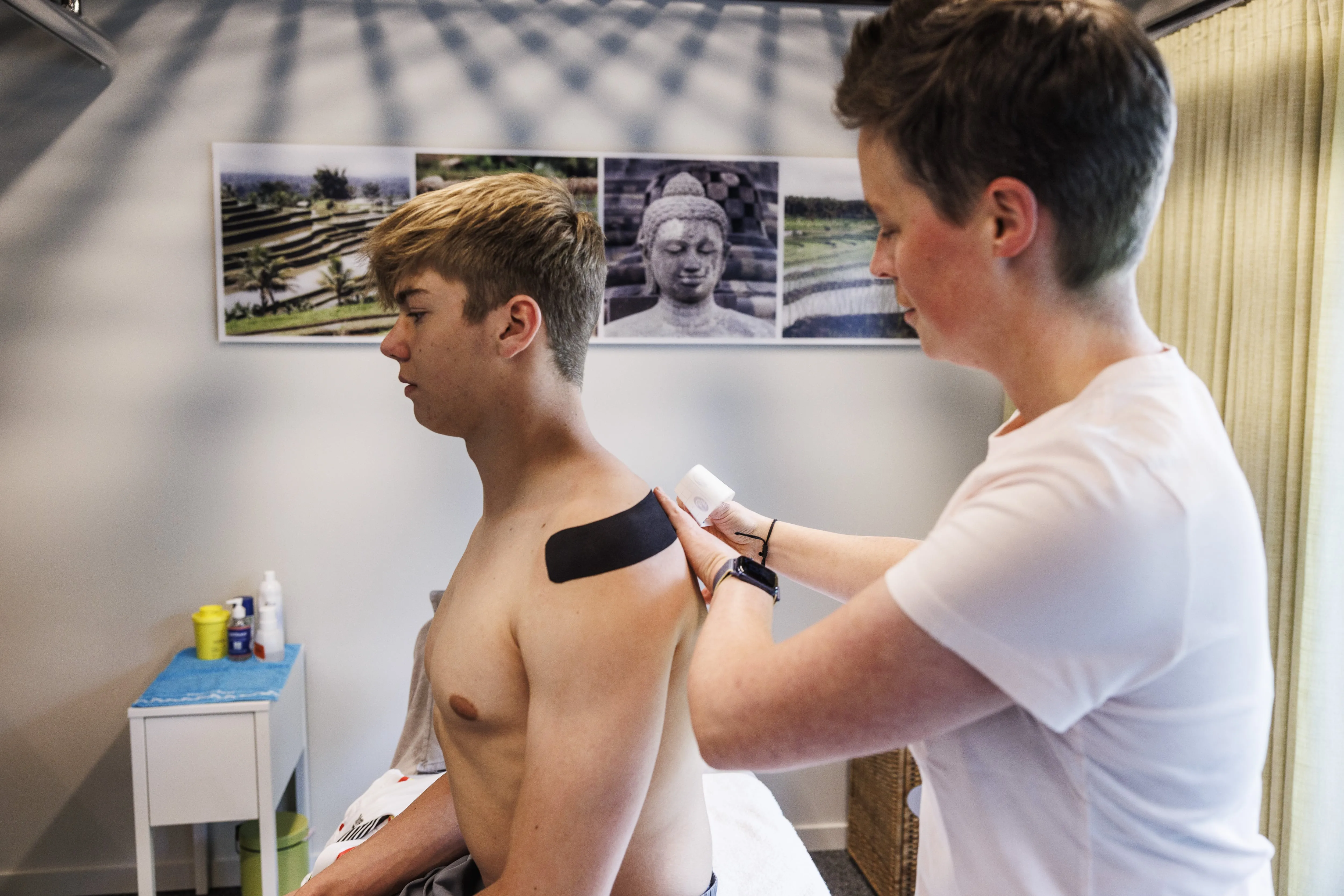 Tapetechnieken in sportkinesitherapie